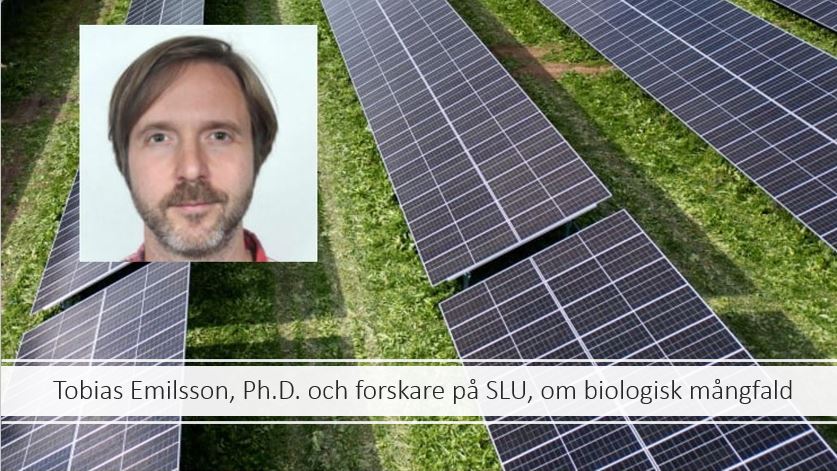 Tobias Emilsson SLU biologisk mångfald