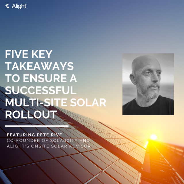 five key takeaways to ensure a successful multi-site solar rollout